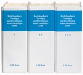 Clemm | Rechtshandbuch Vermögen und Investitionen in der ehemaligen DDR: RVI, ohne Fortsetzungsbezug | Loseblattwerk | sack.de