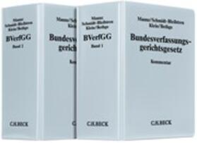 Schmidt-Bleibtreu / Klein / Bethge |  Bundesverfassungsgerichtsgesetz: BVerfGG, ohne Fortsetzungsbezug | Loseblattwerk |  Sack Fachmedien