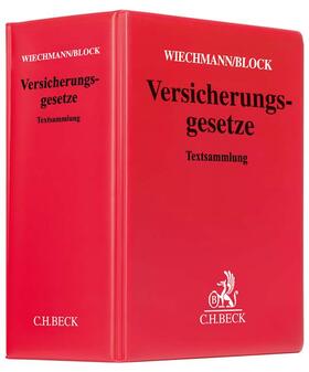 Wiechmann / Block | Versicherungsgesetze, ohne Fortsetzungsbezug | Loseblattwerk | sack.de
