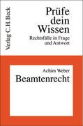 Weber |  Beamtenrecht | Buch |  Sack Fachmedien