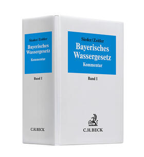 Sieder / Zeitler | Bayerisches Wassergesetz  Hauptordner I 65 mm | Loseblattwerk | sack.de