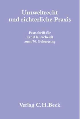 Hansmann / Paetow / Rebentisch | Umweltrecht und richterliche Praxis | Buch | 978-3-406-51016-8 | sack.de
