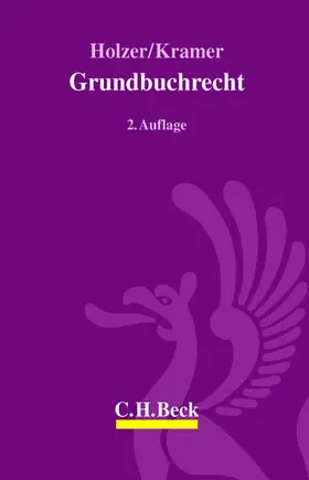 Holzer / Kramer |  Grundbuchrecht | Buch |  Sack Fachmedien