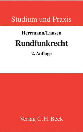 Herrmann |  Rundfunkrecht | Buch |  Sack Fachmedien