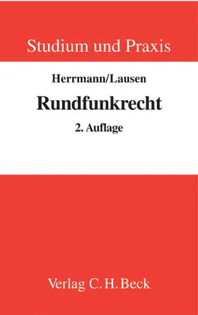 Herrmann |  Rundfunkrecht | Buch |  Sack Fachmedien