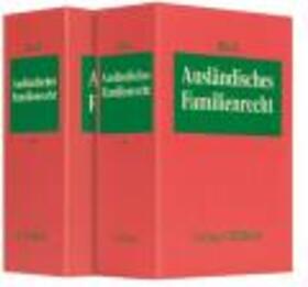 Rieck / Lettmaier |  Ausländisches Familienrecht, ohne Fortsetzungsbezug | Loseblattwerk |  Sack Fachmedien