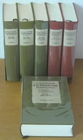 Lichtenberg / Schöne / Joost | Lichtenberg, Briefwechsel  Gesamtwerk | Buch | 978-3-406-53155-2 | www.sack.de