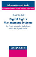 Arlt |  Digital Rights Management Systeme | Buch |  Sack Fachmedien