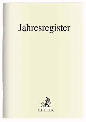  NJW Fünfjahresregister 2001-2005 | Buch |  Sack Fachmedien