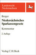 Berger |  Niedersächsisches Sparkassengesetz | Buch |  Sack Fachmedien