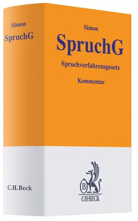 Simon |  Spruchverfahrensgesetz. SpruchG | Buch |  Sack Fachmedien
