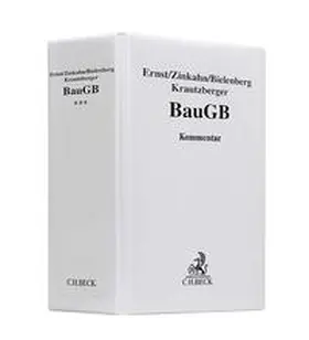  Ernst/Zinkahn/Bielenberg/Krautzberger: Baugesetzbuch  Ordner zu Band III 80 mm | Loseblattwerk |  Sack Fachmedien