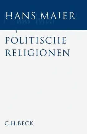 Maier |  Gesammelte Schriften  Bd. II: Politische Religionen | Buch |  Sack Fachmedien