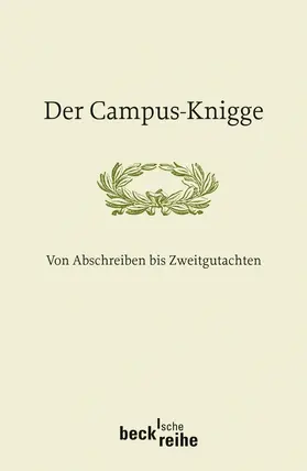 Vec / Beer / Engelen |  Der Campus-Knigge | Buch |  Sack Fachmedien