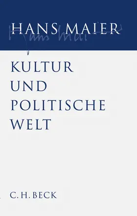 Maier |  Gesammelte Schriften  Bd. III: Kultur und politische Welt | Buch |  Sack Fachmedien