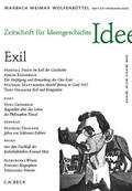 Raulff / Seemann / Schmidt-Glintzer |  Zeitschrift für Ideengeschichte Heft II/1 Frühjahr 2008: Exil | Buch |  Sack Fachmedien