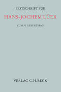 Moll / Lüer |  Festschrift für Hans-Jochem Lüer zum 70. Geburtstag | Buch |  Sack Fachmedien