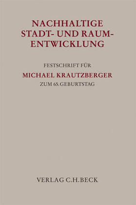 Krautzberger / Battis / Söfker |  Nachhaltige Stadt- und Raumentwicklung | Buch |  Sack Fachmedien
