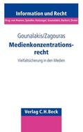 Gounalakis / Zagouras |  Medienkonzentrationsrecht | Buch |  Sack Fachmedien
