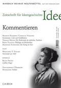 Raulff |  Zeitschrift für Ideengeschichte Heft III/1 Frühjahr 2009: | Buch |  Sack Fachmedien