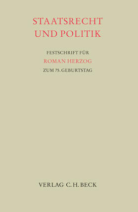 Herdegen / Klein / Papier |  Staatsrecht und Politik | Buch |  Sack Fachmedien