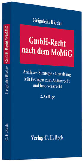 Grigoleit / Rieder | GmbH-Recht nach dem MoMiG | Buch | 978-3-406-59088-7 | sack.de