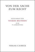 Schöpflin / Meik / Weber |  Von der Sache zum Recht | Buch |  Sack Fachmedien