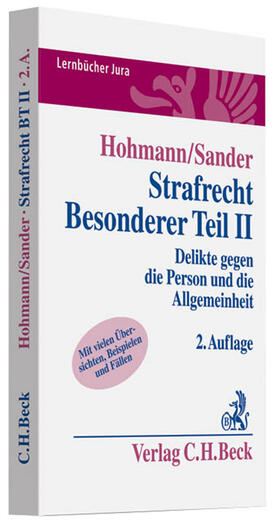 Hohmann / Sander | Strafrecht. Besonderer Teil II | Buch | 978-3-406-59495-3 | sack.de