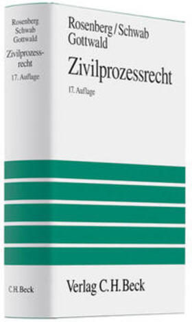 Rosenberg / Schwab / Gottwald | Zivilprozessrecht | Buch | 978-3-406-59514-1 | sack.de