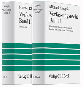 Kloepfer | Verfassungsrecht 1 - Verfassungsrecht 2. 2 Bände | Buch | 978-3-406-59828-9 | sack.de