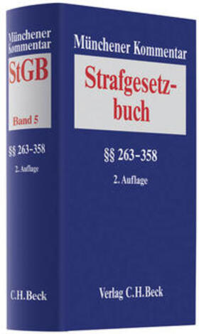 Joecks / Miebach | Münchener Kommentar zum Strafgesetzbuch / Münchener Kommentar zum Strafgesetzbuch Bd. 5: §§ 263-358 StGB | Buch | 978-3-406-60295-5 | sack.de