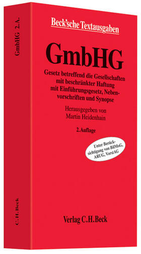 Heidenhain | GmbHG | Buch | 978-3-406-60359-4 | sack.de