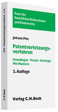 Pitz |  Patentverletzungsverfahren | Buch |  Sack Fachmedien
