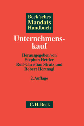 Hettler / Stratz / Hörtnagl |  Beck'sches Mandatshandbuch Unternehmenskauf | Buch |  Sack Fachmedien
