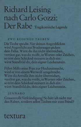 Leising / Gozzi / Wachinger |  Der Rabe | Buch |  Sack Fachmedien