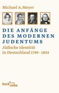 Meyer |  Die Anfänge des modernen Judentums | Buch |  Sack Fachmedien