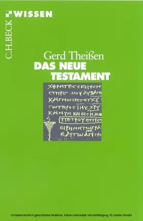 Theißen |  Das Neue Testament | eBook | Sack Fachmedien