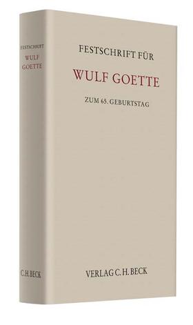 Habersack / Hommelhoff | Festschrift für Wulf Goette zum 65. Geburtstag | Buch | sack.de