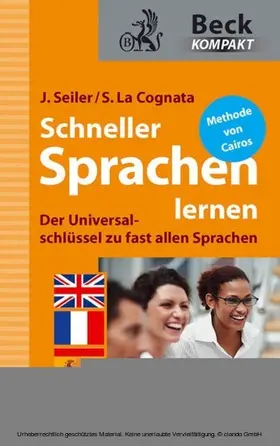 Seiler / La Cognata |  Schneller Sprachen lernen | eBook | Sack Fachmedien
