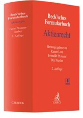 Lorz / Pfisterer / Gerber | Beck'sches Formularbuch Aktienrecht | Buch | 978-3-406-61906-9 | sack.de