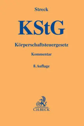 Streck |  Körperschaftsteuergesetz | Buch |  Sack Fachmedien