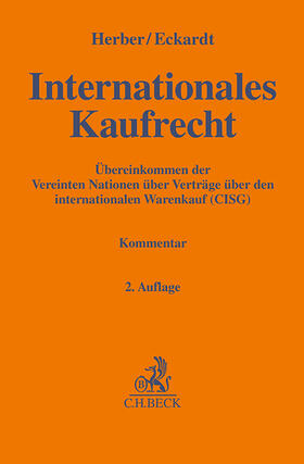 Herber / Eckardt  |  Internationales Kaufrecht | Buch |  Sack Fachmedien