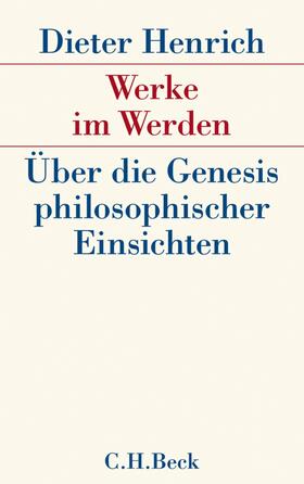 Henrich | Werke im Werden | E-Book | sack.de