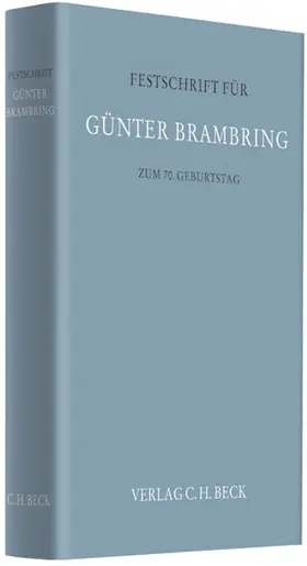 Rheinische Notarkammer |  Festschrift für Günter Brambring zum 70. Geburtstag | Buch |  Sack Fachmedien