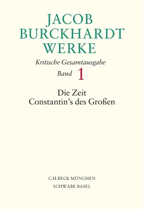 Burckhardt / Leppin / Keßler |  Jacob Burckhardt Werke | Buch |  Sack Fachmedien