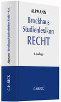 Alpmann / Krüger / Wüstenbecker |  Brockhaus Studienlexikon Recht Buch + CD-ROM | Buch |  Sack Fachmedien