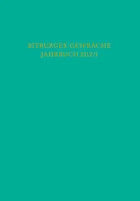 Stiftung Gesellschaft für Rechtspolitik, Trier |  Bitburger Gespräche  Jahrbuch 2012/I | Buch |  Sack Fachmedien
