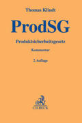 Klindt |  Produktsicherheitsgesetz ProdSG | Buch |  Sack Fachmedien