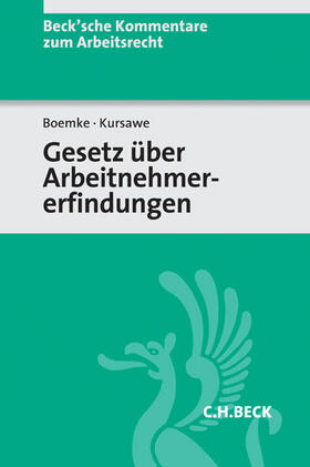 Boemke / Kursawe | Gesetz über Arbeitnehmererfindungen | Buch | 978-3-406-63881-7 | sack.de