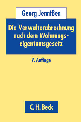 Jennißen | Die Verwalterabrechnung nach dem Wohnungseigentumsgesetz | Buch | 978-3-406-64275-3 | sack.de